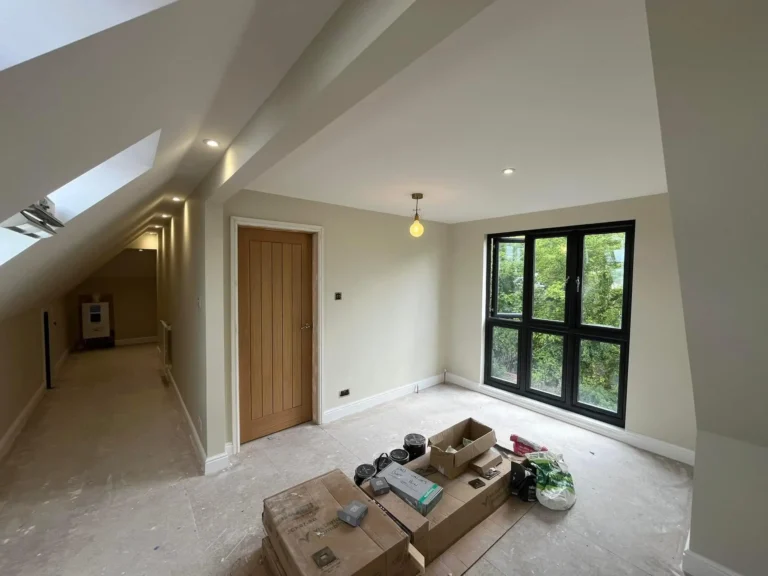 interior painting with vibrant colors